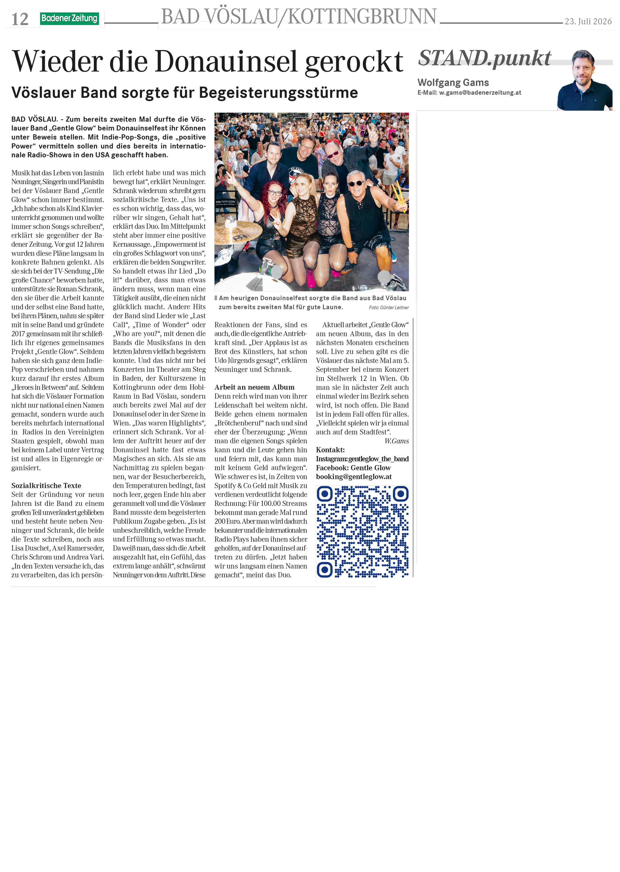 Bezirkszeitung 26.07.2026